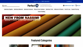 What Perfectfit.com website looked like in 2023 (This year)