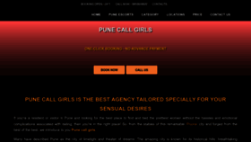 What Punecallgirlss.net website looked like in 2023 (This year)