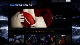 What Playsports247.com website looked like in 2023 (This year)