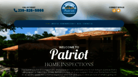 What Patriotinspect.com website looked like in 2023 (2 years ago)