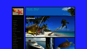 What Paradise-islands.org website looked like in 2023 (This year)