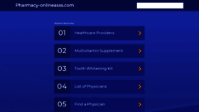 What Pharmacy-onlineasxs.com website looks like in 2024 