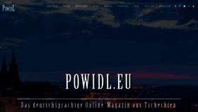 What Powidl.eu website looks like in 2024 