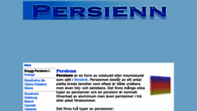 What Persienn.net website looks like in 2024 