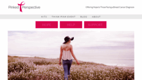 What Pinkedperspective.com website looks like in 2024 