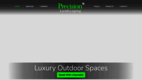 What Precisionlandscaping.ca website looked like in 2024 (1 year ago)