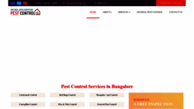 What Pestcontrolhs.com website looks like in 2024 