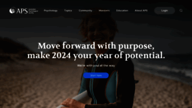 What Psychology.org.au website looks like in 2024 