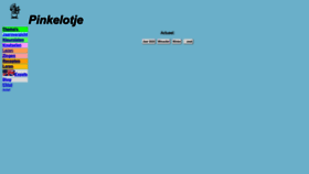 What Pinkelotje.nl website looks like in 2024 