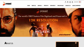 What Prasadcorp.com website looks like in 2024 