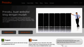 What Pressku.com website looked like in 2011 (12 years ago)