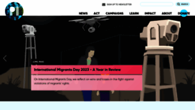What Privacyinternational.org website looks like in 2024 