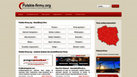 What Polskie-firmy.org website looks like in 2024 