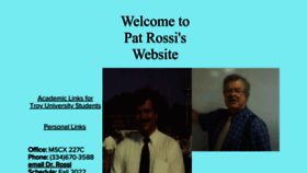What Pat-rossi.com website looks like in 2024 