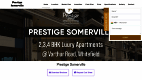 What Prestigesomerville.ind.in website looks like in 2024 