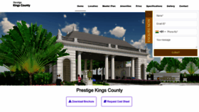 What Prestigekingscounty.live website looks like in 2024 