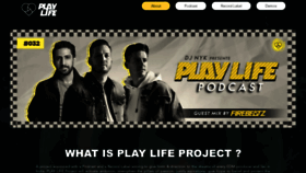 What Playlifeproject.in website looks like in 2024 