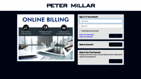 What Petermillar.billtrust.com website looks like in 2024 