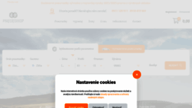 What Pneueshop.sk website looks like in 2024 