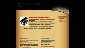 What Pianomovingdallas.com website looks like in 2024 