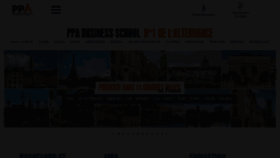 What Ppa.fr website looks like in 2024 