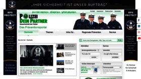 What Polizei-dein-partner.de website looks like in 2024 