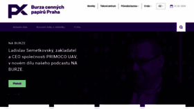 What Pse.cz website looks like in 2024 