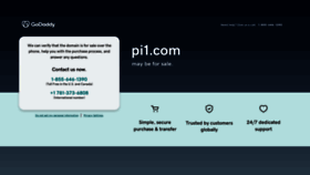 What Pi1.com website looks like in 2024 
