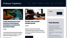 What Professortrabalhista.adv.br website looks like in 2024 