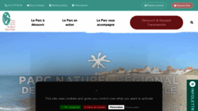 What Parc-opale.fr website looked like in 2024 (1 year ago)