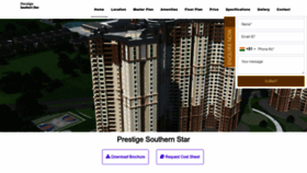 What Prestigesouthernstar.live website looks like in 2024 