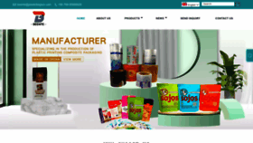 What Plasticbagscn.com website looked like in 2024 (1 year ago)