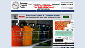 What Pressurecooker-outlet.com website looks like in 2024 