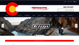 What Performancecycle.com website looks like in 2024 