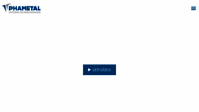 What Phametal.com.br website looked like in 2024 (1 year ago)