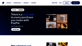 What Paypal.com website looks like in 2024 