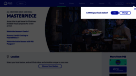 What Pbs.org website looks like in 2024 