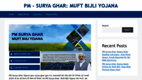 What Pmsuryaghar.org.in website looked like in 2024 (1 year ago)