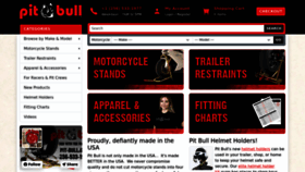 What Pit-bull.com website looks like in 2024 