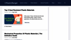 What Plasticranger.com website looks like in 2024 