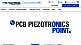 What Pcb.com website looks like in 2024 