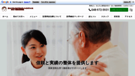What Ponte-nene.jp website looks like in 2024 