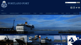What Portland-port.co.uk website looks like in 2024 