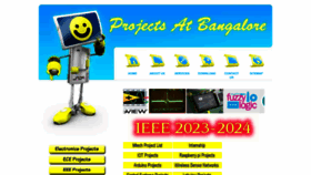 What Projectsatbangalore.com website looks like in 2024 