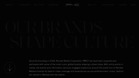 What Pmc.com website looks like in 2024 