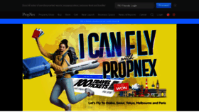 What Propnex.com website looks like in 2024 