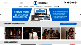 What Portaldisc.com website looks like in 2024 