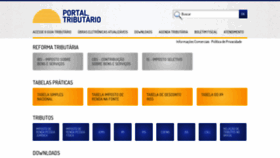 What Portaltributario.com.br website looks like in 2024 