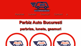 What Parbriz-auto-bucuresti.ro website looks like in 2024 