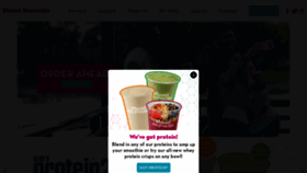 What Planetsmoothie.com website looked like in 2024 (1 year ago)